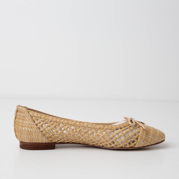 Sam Edelman Shoes - Sam Edelman Dark Natural Weave May Ballet Flat